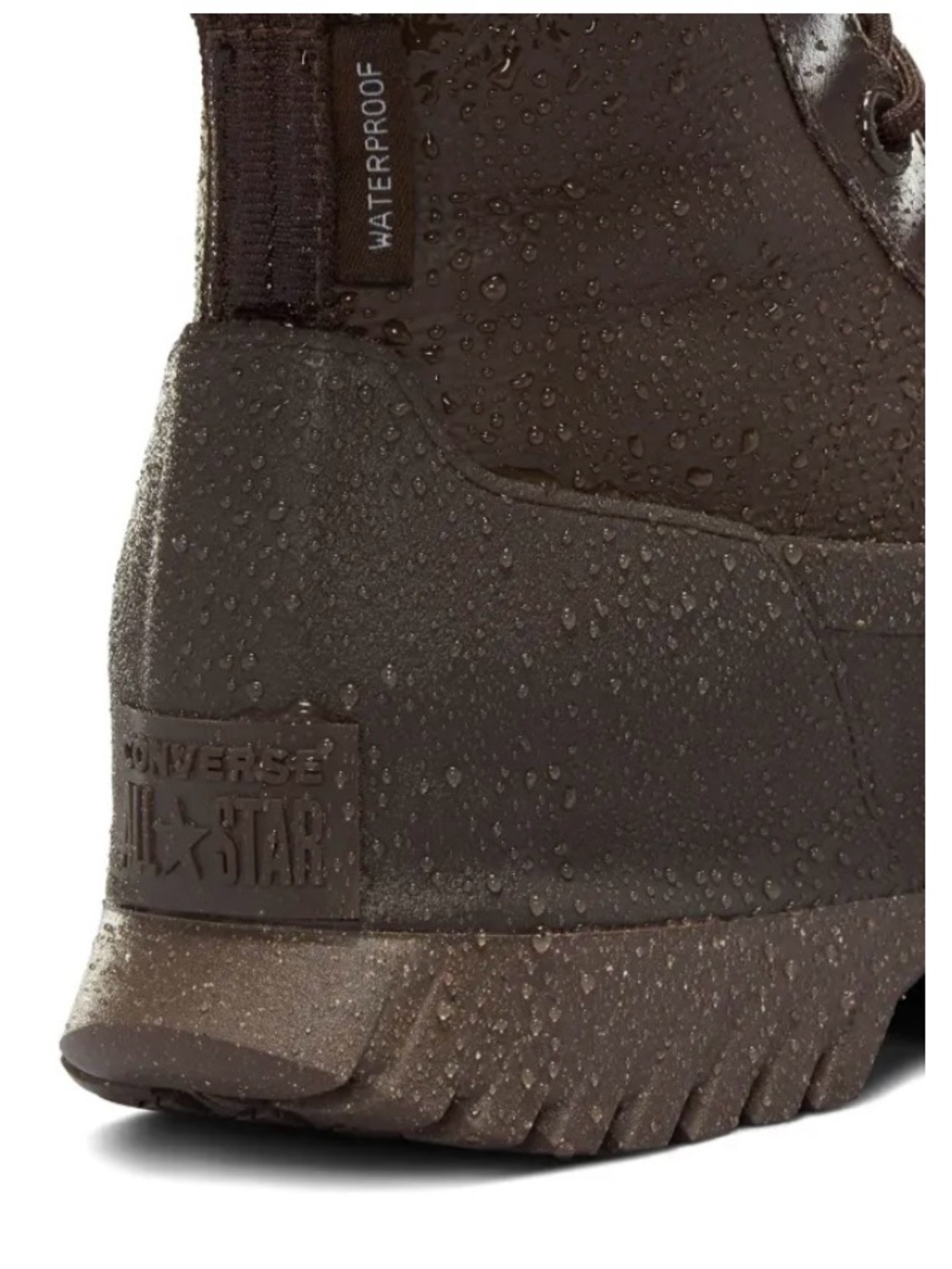 Converse Women's/Boys High-Top Utility Boot in Dark Brown - Picture 4 of 16